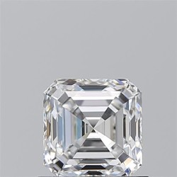 Diament asscher, 0.91ct, VS2, E, GIA 6521733811