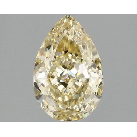 Diament laboratoryjny o barwie fantazyjnej szlif gruszkowy, 1.59ct, VVS2, Fancy Yellow, IGI LG671489023