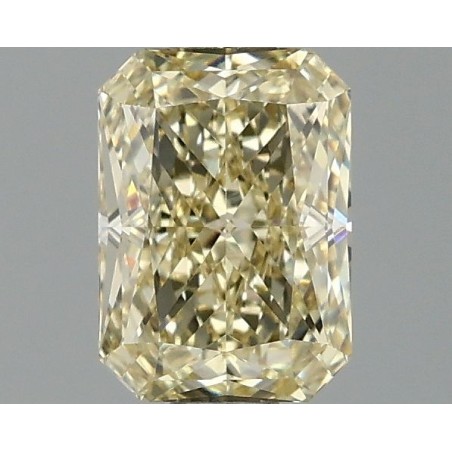 Diament laboratoryjny o barwie fantazyjnej radiant, 1.08ct, VVS2, Fancy Yellow, IGI LG674503510