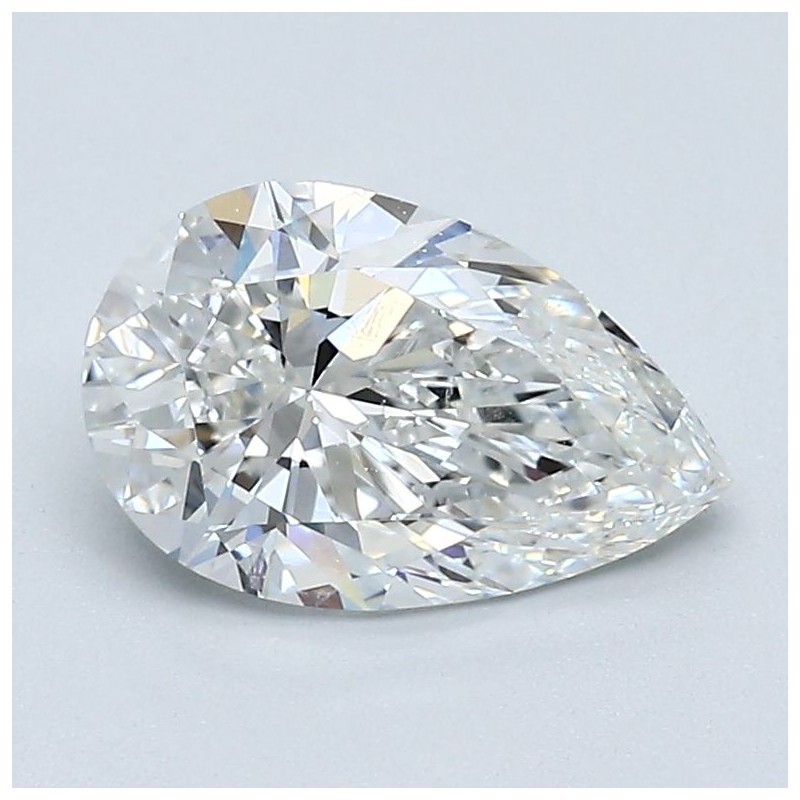 Diament szlif gruszkowy, 1.5ct, SI1, F, GIA 1528690041 Diament szlif gruszkowy, 1.5ct, SI1, F, GIA 1528690041