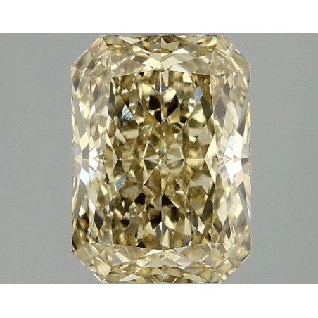 Diament laboratoryjny o barwie fantazyjnej radiant, 2.1ct, VVS2, Fancy Intense Yellow, IGI LG677567709