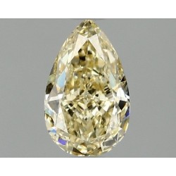 Diament laboratoryjny o barwie fantazyjnej szlif gruszkowy, 1.05ct, VVS2, Fancy Yellow, IGI LG675578373