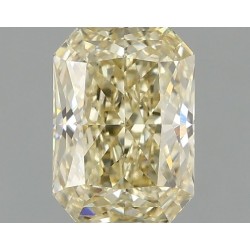Diament laboratoryjny o barwie fantazyjnej radiant, 1.08ct, VVS2, Fancy Yellow, IGI LG677575775