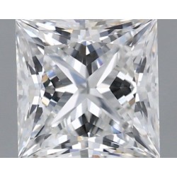 Diament laboratoryjny szlif princess, 1.1ct, VVS1, E, IGI LG743530541
