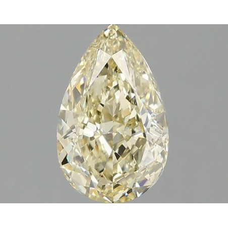 Diament laboratoryjny o barwie fantazyjnej szlif gruszkowy, 1.48ct, VVS2, Fancy Yellow, IGI LG673401029