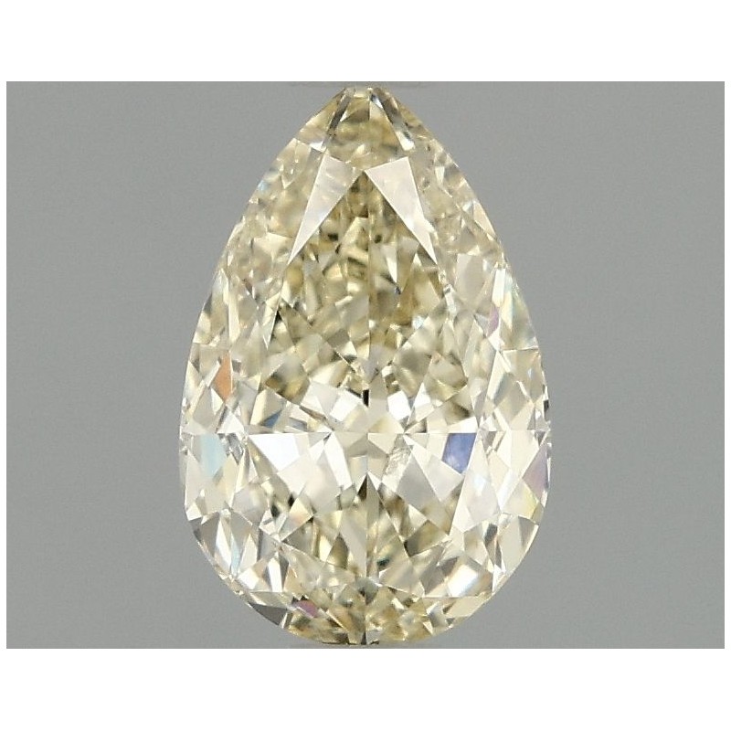 Diament laboratoryjny o barwie fantazyjnej szlif gruszkowy, 1.1ct, VVS1, Fancy Yellow, IGI LG675578404