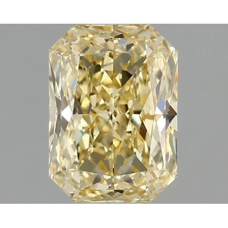 Diament laboratoryjny o barwie fantazyjnej radiant, 1.49ct, VVS2, Fancy Intense Yellow, IGI LG677575763