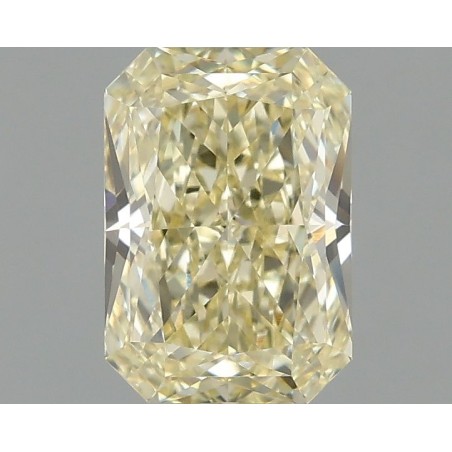 Diament laboratoryjny o barwie fantazyjnej radiant, 1.08ct, VVS2, Fancy Yellow, IGI LG677527574
