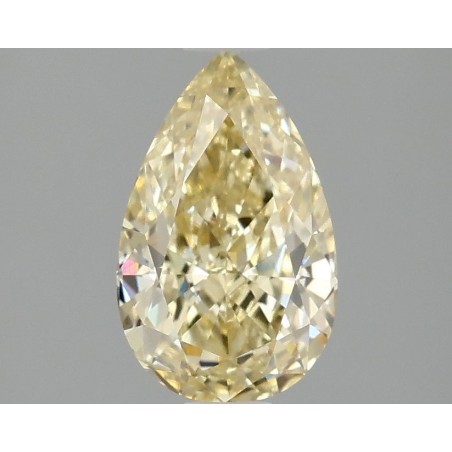 Diament laboratoryjny o barwie fantazyjnej szlif gruszkowy, 1.55ct, VVS2, Fancy Intense Yellow, IGI LG677582534