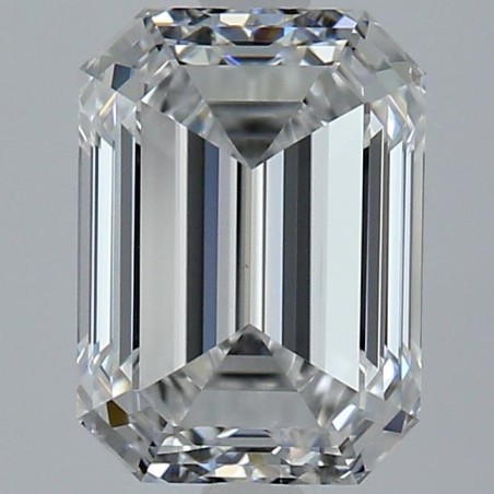 Diament szlif szmaragdowy, 1.9ct, VS1, E, GIA 5533005763
