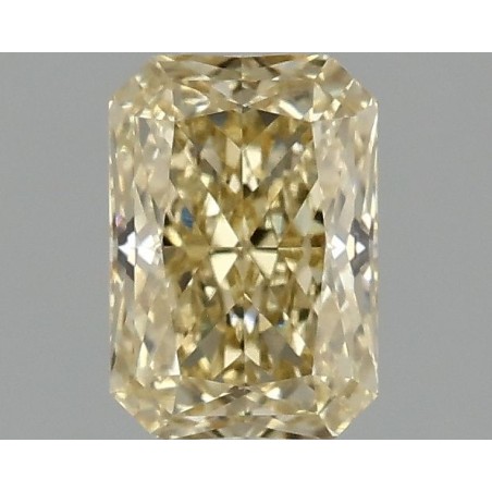 Diament laboratoryjny o barwie fantazyjnej radiant, 1.1ct, VVS2, Fancy Yellow, IGI LG678509072