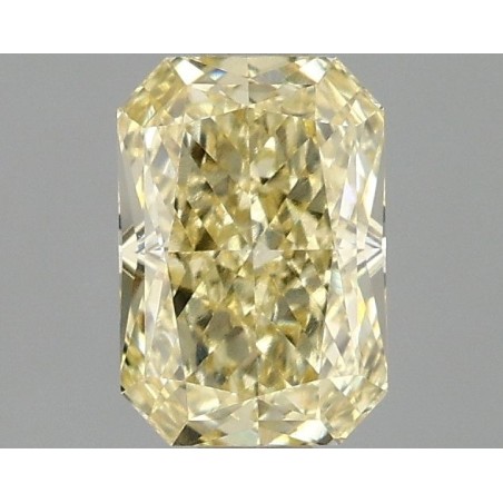 Diament laboratoryjny o barwie fantazyjnej radiant, 1.1ct, VVS2, Fancy Intense Yellow, IGI LG685540095