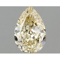 Diament laboratoryjny o barwie fantazyjnej szlif gruszkowy, 1.1ct, VVS2, Fancy Light Yellow, IGI LG681518288