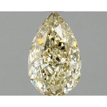 Diament laboratoryjny o barwie fantazyjnej szlif gruszkowy, 1.03ct, VVS2, Fancy Yellow, IGI LG680548523