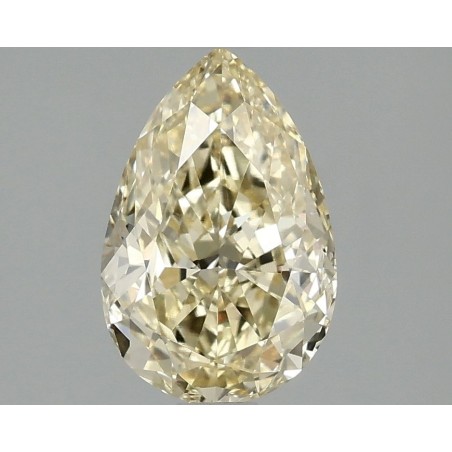 Diament laboratoryjny o barwie fantazyjnej szlif gruszkowy, 1.59ct, VVS2, Fancy Yellow, IGI LG698523547