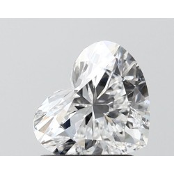 Diament laboratoryjny serce, 1.27ct, VVS2, D, IGI LG747574730