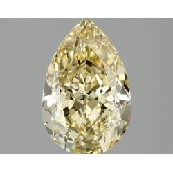 Diament laboratoryjny o barwie fantazyjnej szlif gruszkowy, 2.09ct, VVS2, Fancy Intense Yellow, IGI LG700520017