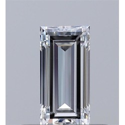 Diament bagietka, 0.4ct, VS1, D, GIA 6545276224