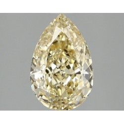 Diament laboratoryjny o barwie fantazyjnej szlif gruszkowy, 2.08ct, VVS2, Fancy Intense Yellow, IGI LG693506587