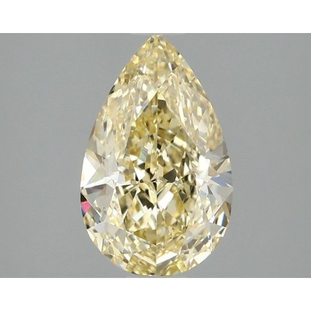 Diament laboratoryjny o barwie fantazyjnej szlif gruszkowy, 1.97ct, VVS2, Fancy Intense Yellow, IGI LG681558747