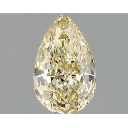 Diament laboratoryjny o barwie fantazyjnej szlif gruszkowy, 1.07ct, VVS2, Fancy Intense Yellow, IGI LG683520286