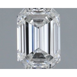Diament szlif szmaragdowy, 0.5ct, SI2, G, GIA 2526304829