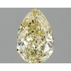 Diament laboratoryjny o barwie fantazyjnej szlif gruszkowy, 1.05ct, VVS2, Fancy Intense Yellow, IGI LG689586832