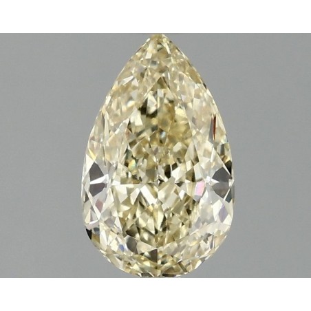 Diament laboratoryjny o barwie fantazyjnej szlif gruszkowy, 1.1ct, VVS2, Fancy Intense Yellow, IGI LG691540381