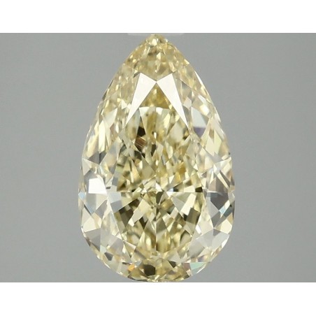Diament laboratoryjny o barwie fantazyjnej szlif gruszkowy, 2.1ct, VVS2, Fancy Vivid Yellow, IGI LG692503855