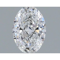 Diament szlif owalny, 0.6ct, SI1, E, GIA 2546141378