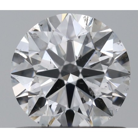 Diament szlif okrągły, 0.7ct, SI2, D, GIA 3545197362
