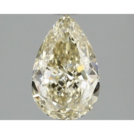 Diament laboratoryjny o barwie fantazyjnej szlif gruszkowy, 1.59ct, VVS2, Fancy Yellow, IGI LG698523548