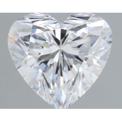 Diament serce, 0.72ct, SI2, D, GIA 2537784989