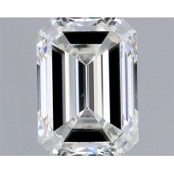 Diament szlif szmaragdowy, 0.7ct, VS2, H, GIA 7531549247