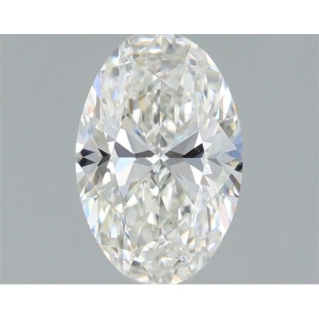 Diament szlif owalny, 0.6ct, SI1, I, GIA 6541010647