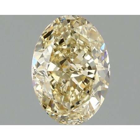 Diament laboratoryjny o barwie fantazyjnej szlif owalny, 1.5ct, VVS2, Fancy Intense Yellow, IGI LG671409476