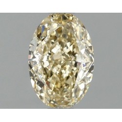 Diament laboratoryjny o barwie fantazyjnej szlif owalny, 1.08ct, VVS2, Fancy Intense Yellow, IGI LG674503463