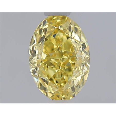 Diament laboratoryjny o barwie fantazyjnej szlif owalny, 1.09ct, VVS2, Fancy Intense Yellow, IGI LG747514841