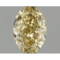 Diament laboratoryjny o barwie fantazyjnej szlif owalny, 1.02ct, VVS2, Fancy Intense Yellow, IGI LG671484182