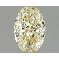 Diament laboratoryjny o barwie fantazyjnej szlif owalny, 1.08ct, VVS2, Fancy Light Yellow, IGI LG671484163