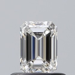 Diament szlif szmaragdowy, 0.52ct, VVS1, G, GIA 2544114248