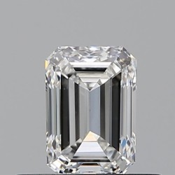 Diament szlif szmaragdowy, 0.42ct, VVS1, G, GIA 6542117022