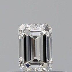 Diament szlif szmaragdowy, 0.3ct, VVS1, H, GIA 6541114711