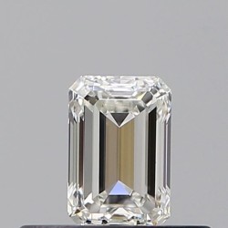 Diament szlif szmaragdowy, 0.31ct, VVS1, H, GIA 7541114391