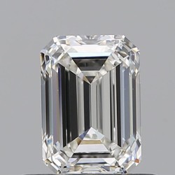 Diament szlif szmaragdowy, 0.7ct, VVS1, G, GIA 6542116040