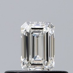 Diament szlif szmaragdowy, 0.32ct, VVS2, H, GIA 7546120201