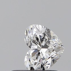 Diament serce, 0.51ct, SI1, E, GIA 7536076055