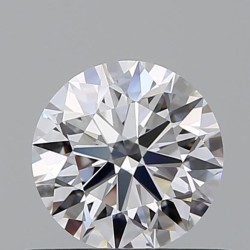 Diament szlif okrągły, 0.6ct, VVS2, D, GIA 2537087348
