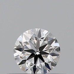 Diament szlif okrągły, 0.3ct, SI1, H, GIA 5546033437