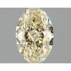 Diament laboratoryjny o barwie fantazyjnej szlif owalny, 1.08ct, VVS2, Fancy Yellow, IGI LG674532124